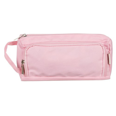 Trousse double pliable - rose Maaleo 24519