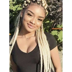 Kunsthaar-Zöpfe blond Soulima 23556