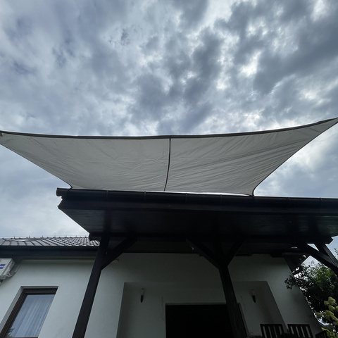 Saulės skėčio burė 3x2m - pilka Gardlov 23162