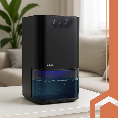 Black Ruhhy 26494 air dehumidifier