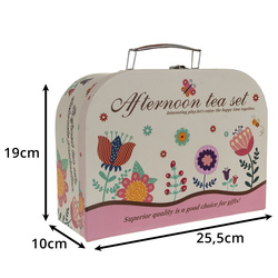 Children&#39;s tea set in a suitcase 26367