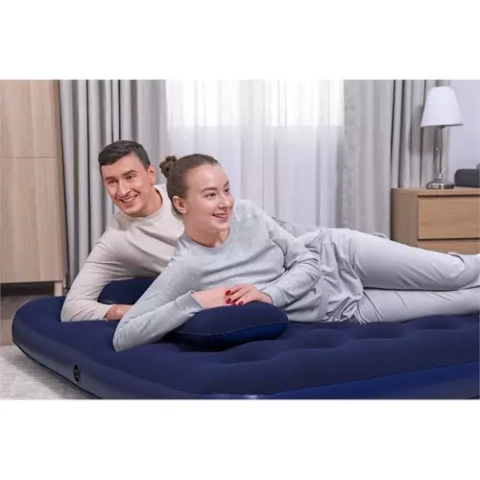 Matelas double avec pompe - BESTWAY 67374