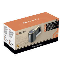 Golarka do ubrań bezprzewodowa czarna Ruhhy 26642