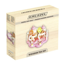Wooden tea set Kruzzel 21950