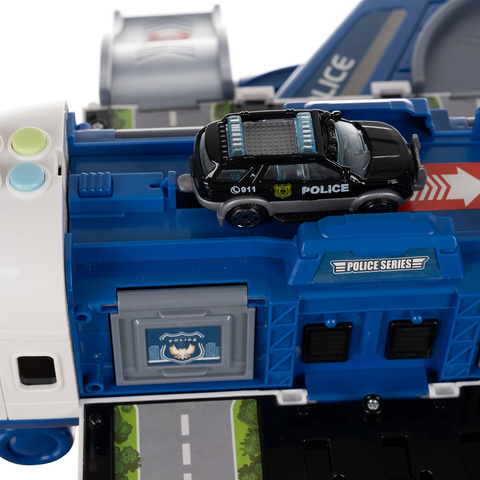 Folding police plane - parking lot 26680