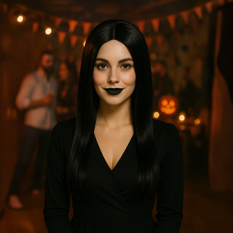 Lange Damenperücke - Zöpfe Soulima 26861