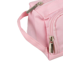 Double extendable pencil case - pink Maaleo 24519