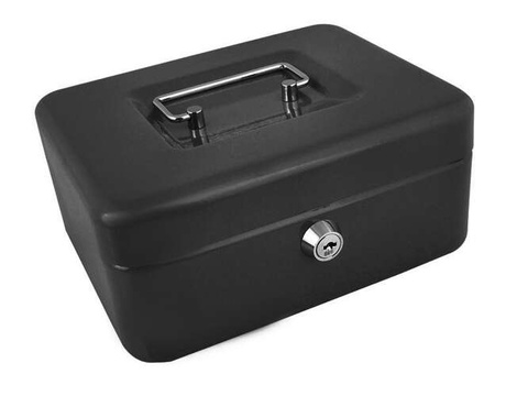 Black cash box