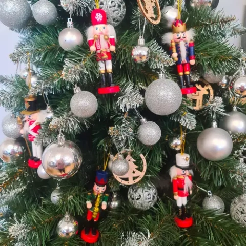 Nussknacker für den Weihnachtsbaum - 5 Stk. 20358