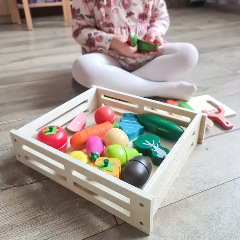 Planche à découper en bois pour légumes 21942