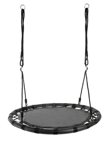Stork's nest swing 100 cm black