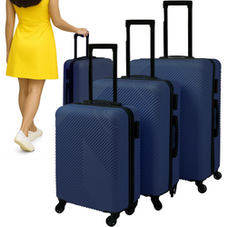 Coffret 3 en 1 - bleu marine Trizand 26664