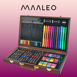 Malset 81-teilig im Koffer