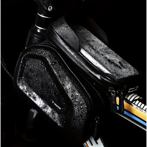 Trizand 25378 Bike Pannier with Phone Case
