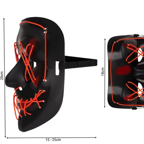 Masque lumineux LED