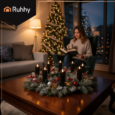 LED svíčky 12 kusů 15cm Ruhhy 26382