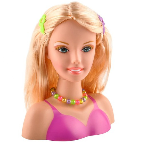 Styling head with accessories 23437