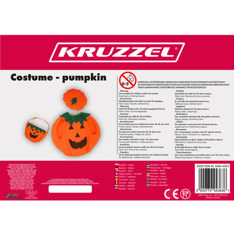 Pumpkin Costume Kruzzel 21908