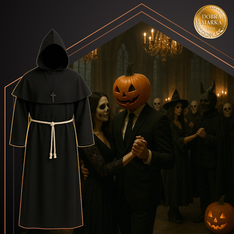 Halloweenský kostým mnicha Ruhhy 26175