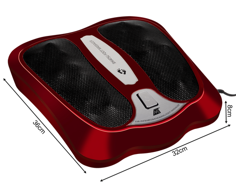 Foot massager with heating