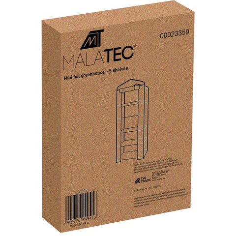 Mini foil greenhouse - 5 shelves 23359