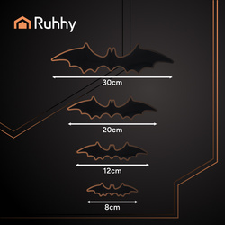 Bat - 3D stickers - 56 pcs. Ruhhy 26026