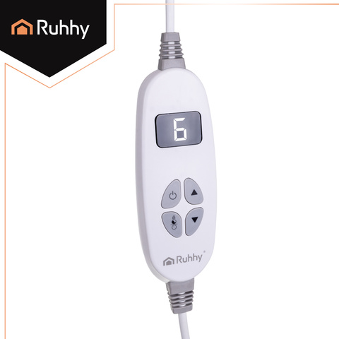 Tapis chauffant électrique 180x130cm beige Ruhhy 26224