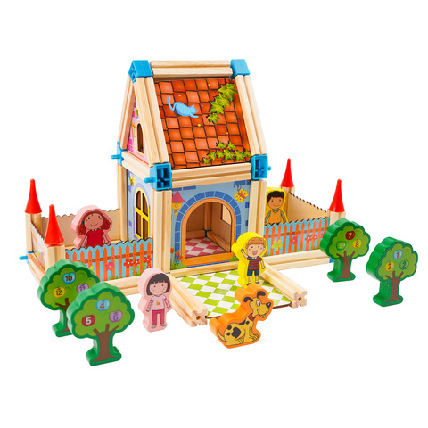 Bausteine - Haus 268 Teile Kruzzel 26452