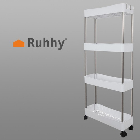 Etagère cuisine/salle de bain sur roulettes Ruhhy 24291