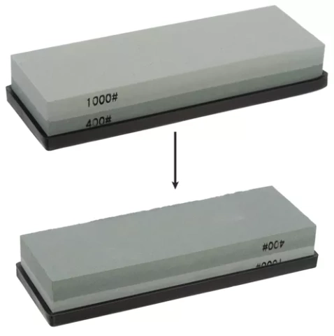 Brousek na kuchyňské nože, dláta, vodní kámen, brusný kámen + popruh RUHHY 23763