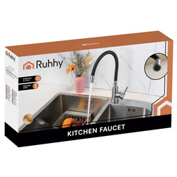 Robinet de cuisine à bec flexible Ruhhy 22821