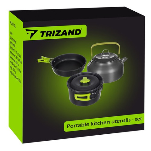 Vaisselle touristique Trizand 23667 18 pcs.