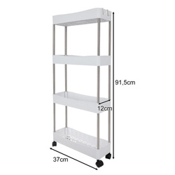 Kitchen/bathroom shelf on wheels Ruhhy 24291