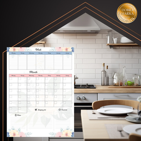 Ruhhy 26716 magnetic refrigerator planner