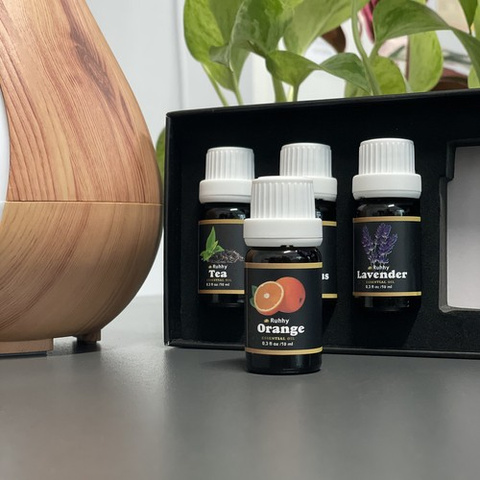 Kvapieji aliejai - 6 vnt. rinkinys, 10 ml, Ruhhy 21939