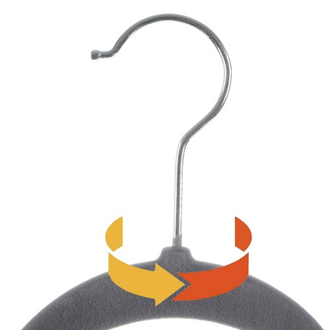 Kleiderbügel 20 Stück - grau Ruhhy 22535