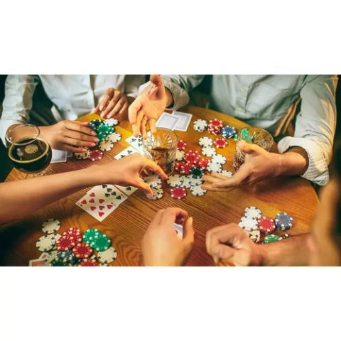 Poker - sada 300 žetonů v pouzdře HQ 23528