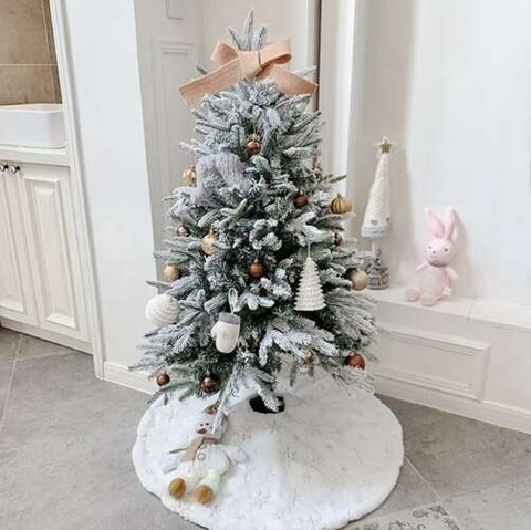 Tapis de sapin de Noël 90cm Ruhhy 22222