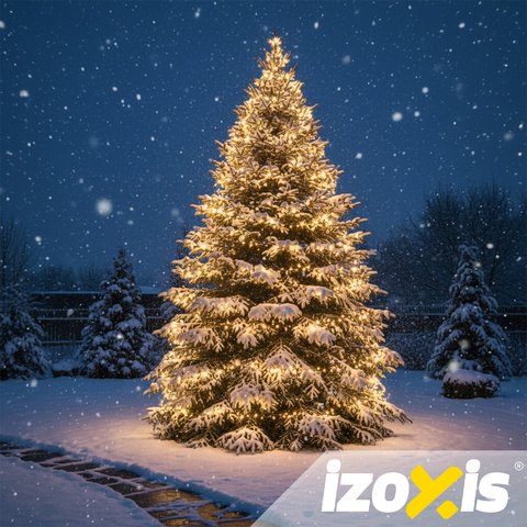 Уличные светильники 500LED 35м белые Izoxis 24898