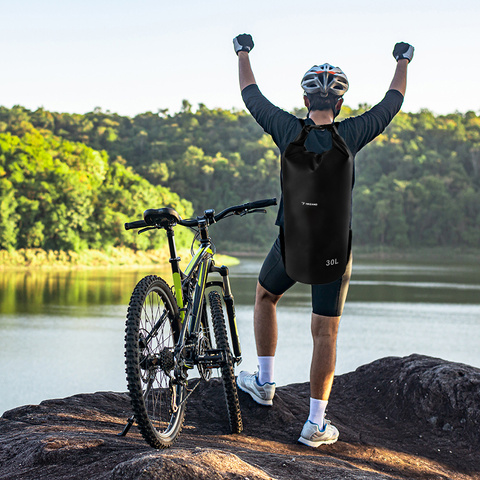 Wasserdichte Tasche 30L schwarz 23568