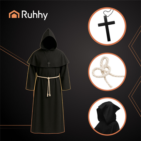 Ruhha's Halloween Monk Costume 26175