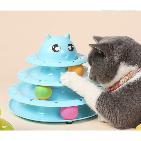 Cat toy - tower with balls Purlov 21837