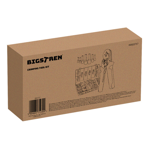 Griebtuvas antgaliams 0,25-10mm2 Bigstren 22717