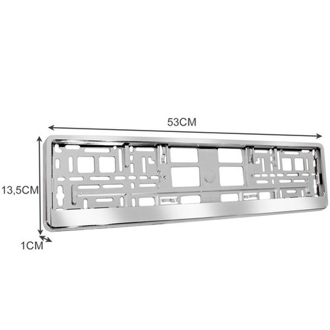 Cadre de plaque d&#39;immatriculation 2 pcs. Xtrobb 22048