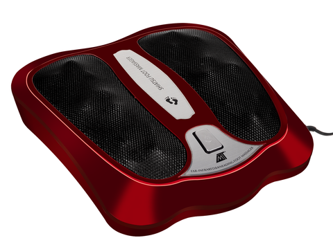 Foot massager with heating