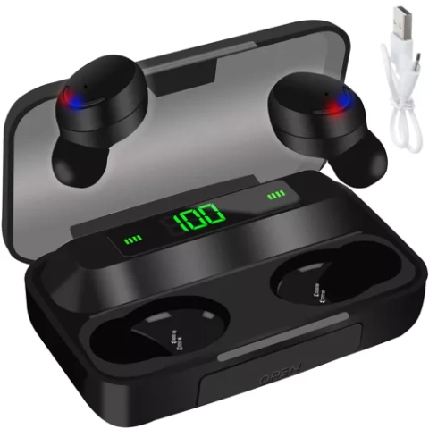 Wireless headphones with power bank 23533