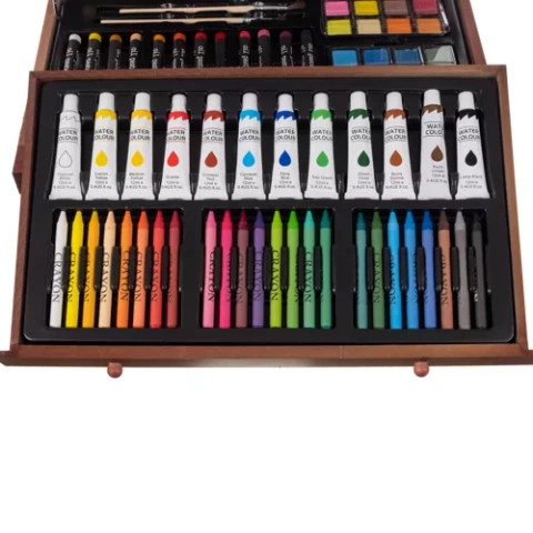 Painting set in a suitcase - 129pcs Maaleo 21644