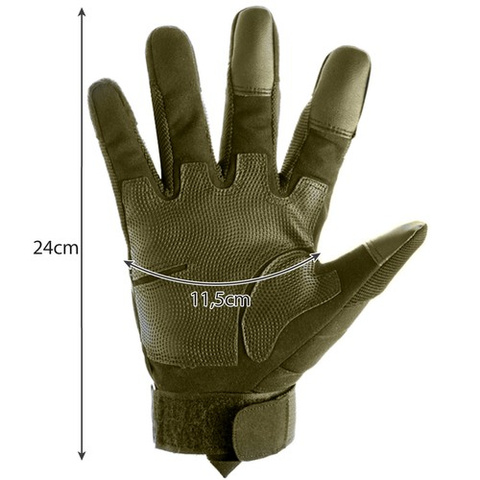 Tactical gloves XL- khaki Trizand 21772