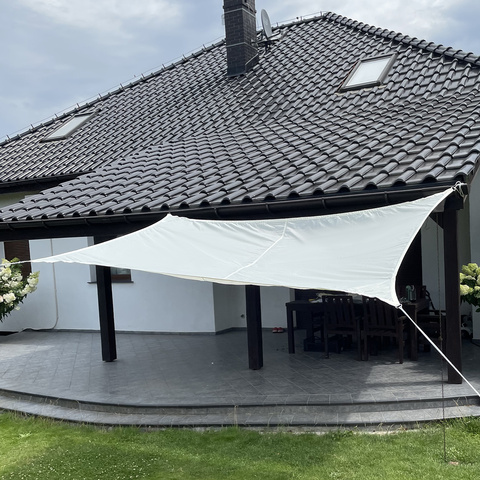 Sunshade sail 3x2m - beige Gardlov 23163