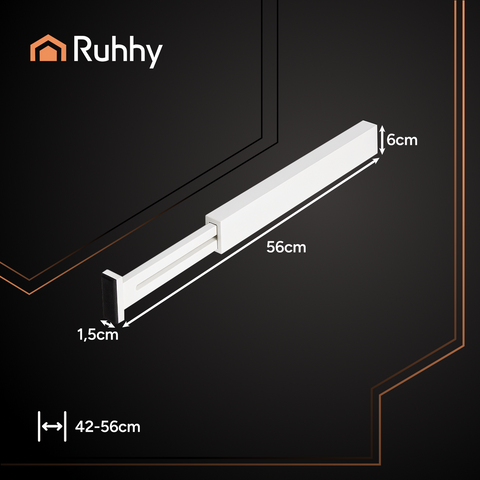 White Ruhhy 25632 drawer organizer